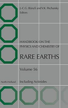 portada Handbook on the Physics and Chemistry of Rare Earths: Including Actinides (Volume 56) (Handbook on the Physics and Chemistry of Rare Earths, Volume 56) (in English)