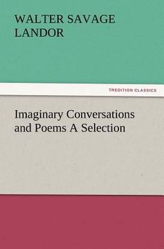 portada imaginary conversations and poems a selection (en Inglés)