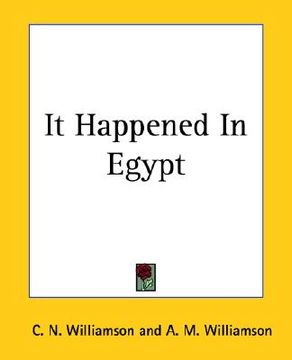 portada it happened in egypt (en Inglés)