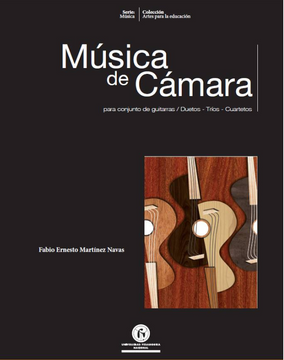 portada Música de Cámara Para Conjunto de Guitarras Duetos, tríos, cuartetos