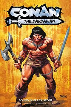 portada Conan the Barbarian: Bound in Black Stone Vol. 1 (en Inglés)
