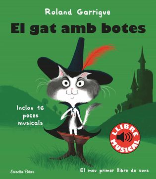 portada El gat amb Botes. Llibre Musical (en Catalá)