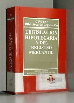 portada Legislacion Hipotecaria y del Registro Mercantil (20ª Ed. )