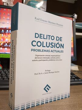 portada Delito de colusión: problemas actuales (in Spanish)