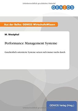 portada Performance Management Systeme Ganzheitlich Orientierte Systeme Setzen Sich Immer Mehr Durch (en Alemán)