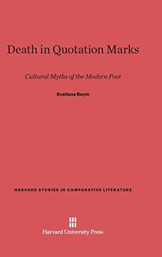 portada Death in Quotation Marks (in English)