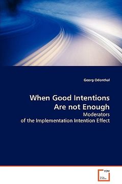 portada when good intentions are not enough