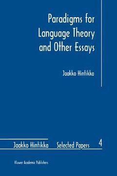 portada paradigms for language theory and other essays (en Inglés)