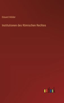 portada Institutionen des Römischen Rechtes (en Alemán)