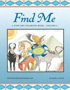 portada Find Me: A Fine Art Coloring Book - Volume 2 (en Inglés)