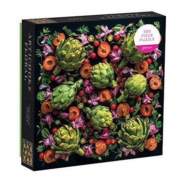 portada Artichoke Floral: 500 Piece Puzzle (en Inglés)