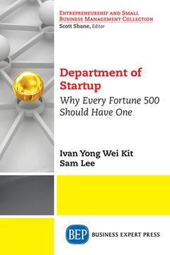 portada Department of Startup: Why Every Fortune 500 Should Have One (in English)
