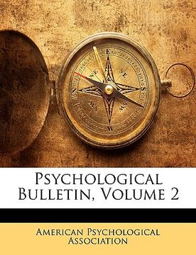 portada psychological bulletin, volume 2 (en Inglés)