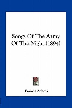 portada songs of the army of the night (1894)