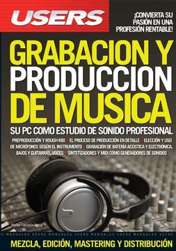 portada Grabacion y Produccion de Musica su pc Como Estudio de Sonido Profesional