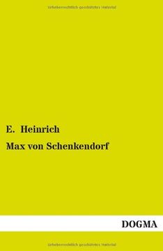 portada Max Von Schenkendorf (German Edition)