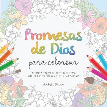 portada Promesas de Dios para Colorear: Medita en verdades bíblicas mientras expresas tu creatividad
