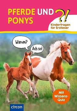 portada Pferde und Ponys: Kinderfragen für Erstleser (en Alemán)