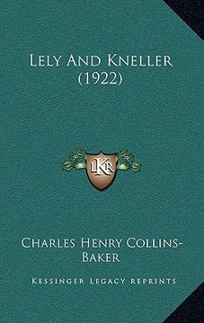 portada lely and kneller (1922) (en Inglés)