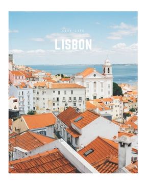 portada Lisbon: A Decorative Book │ Perfect for Stacking on Coffee Tables & Bookshelves │ Customized Interior Design & Hom (en Inglés)