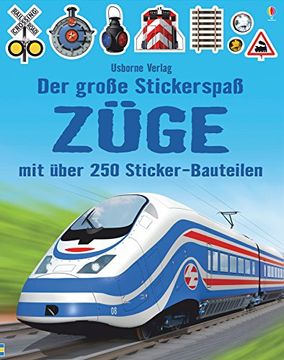 portada Der Große Stickerspaß: Züge (in German)