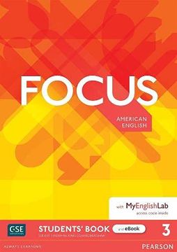 portada Focus 3 (American) - Student's Book + Ebook With Myenglishla