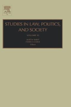 portada studies in law, politics, and society (in English)