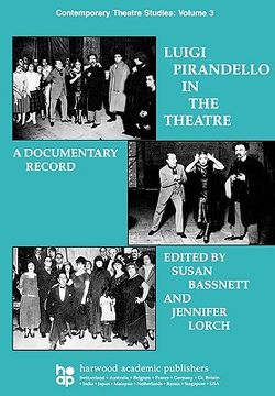 portada luigi pirandello in the theatre (en Inglés)