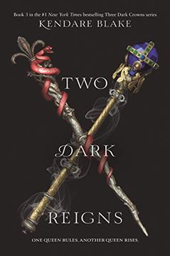 portada Two Dark Reigns (Three Dark Crowns) (en Inglés)