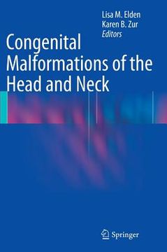 portada congenital malformations of the head and neck (in English)