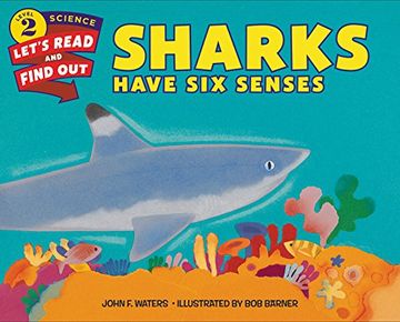 portada Sharks Have Six Senses (Let's Read and Find Out) (en Inglés)