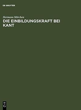 portada Die Einbildungskraft bei Kant (in German)