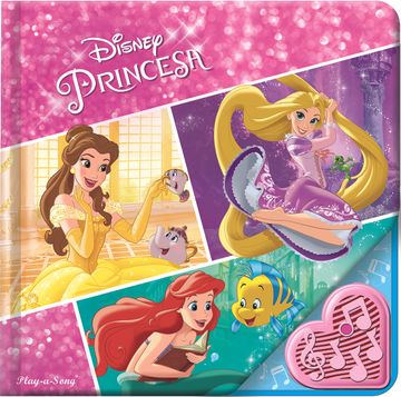 portada Disney Princesa Tesoro Musical lee Canta y Sueña