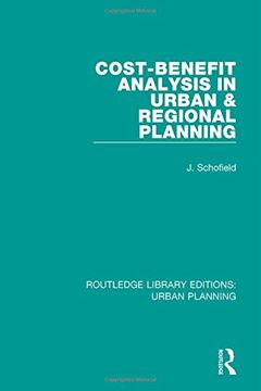 portada Cost-Benefit Analysis in Urban & Regional Planning (en Inglés)