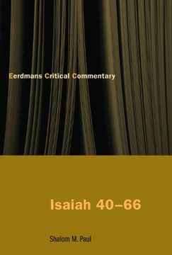portada Isaiah 40-66: A Commentary (The Eerdmans Critical Commentary) (en Inglés)