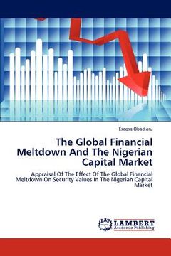 portada the global financial meltdown and the nigerian capital market (in English)