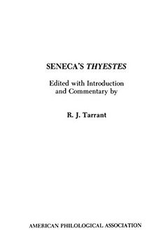 portada Seneca's Thyestes (Society for Classical Studies Textbooks) (in English)