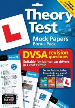 portada Theory Test Mock Papers Bonus Pack: 1 (Driving Test Success) (en Inglés)