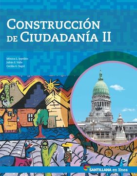 portada Construccion de Ciudadania 2 Santillana en Linea (Novedad 2017)