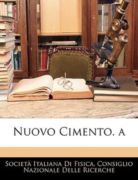 portada Nuovo Cimento. a (en Italiano)