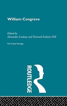 portada William Congreve: The Critical Heritage (en Inglés)