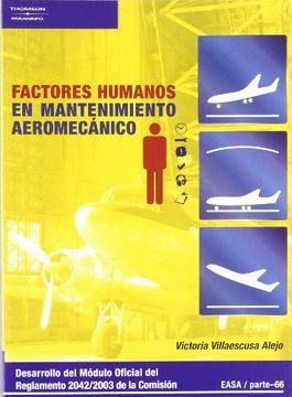 portada Factores Humanos en Mantenimiento Aeromecánico