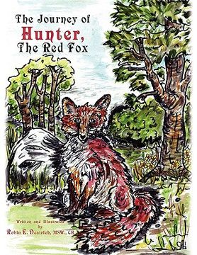 portada the journey of ''hunter'' the red fox (en Inglés)