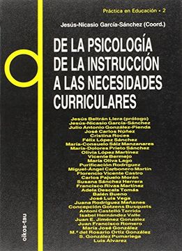 portada De la Psicología de la Instrucción a las Necesidades Curriculares (in Spanish)