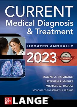portada Current Medical Diagnosis and Treatment 2023 (en Inglés)