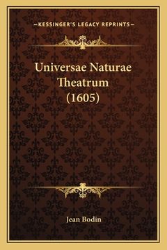 portada Universae Naturae Theatrum (1605) (en Latin)