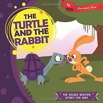 portada The Turtle and the Rabbit (The Deluxe Bedtime Story for Kids) (en Inglés)