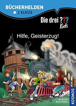 portada Die Drei? Kids, Bücherhelden, Hilfe, Geisterzug! (in German)