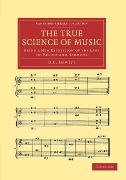 portada The True Science of Music Paperback (Cambridge Library Collection - Music) (in English)