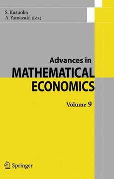 portada advances in mathematical economics volume 9 (en Inglés)